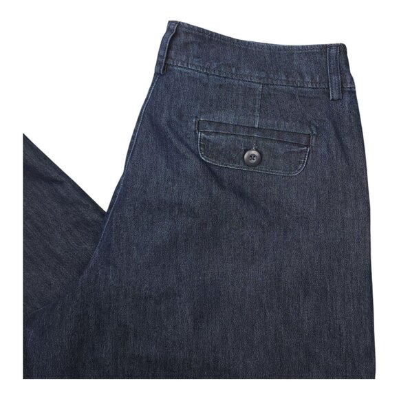 Lee Womens Natural Bootcut Denim Jeans Size 16 Medium Lightweight Wide Leg - Picture 5 of 9